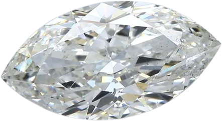 2.51 Carat J SI2 Marquise Natural Diamond