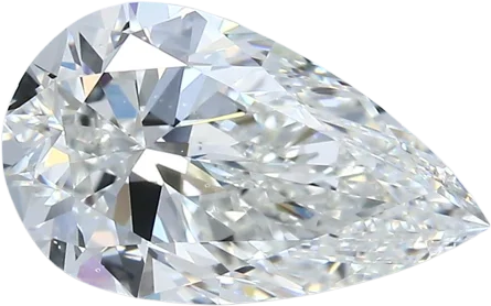 2.51 Carat G VS2 Pear Natural Diamond