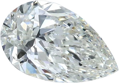 2.51 Carat I VS1 Pear Natural Diamond