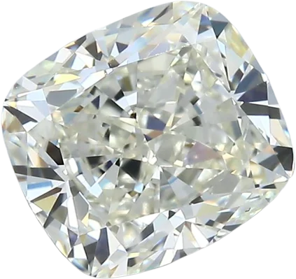 2.62 Carat K VS1 Elongated Cushion Natural Diamond