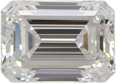 2.87 Carat D VS1 Emerald Lab Diamond