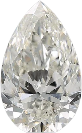 3.01 Carat J SI2 Pear Natural Diamond