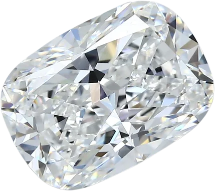 3.02 Carat E VS1 Elongated Cushion Natural Diamond