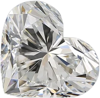 3.2 Carat G VVS2 Heart Natural Diamond