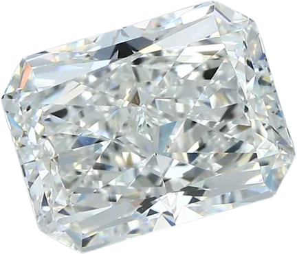 3.29 Carat G VVS2 Radiant Natural Diamond