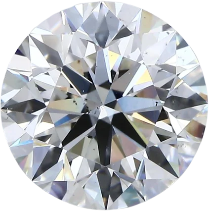 3.56 Carat H SI1 Round Natural Diamond