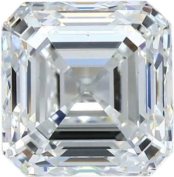 4.01 Carat H VS2 Asscher Natural Diamond