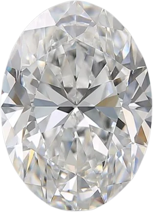 4.01 Carat E VS2 Oval Natural Diamond