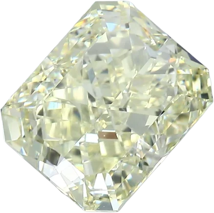 4.01 Carat FY VVS1 Radiant Natural Diamond