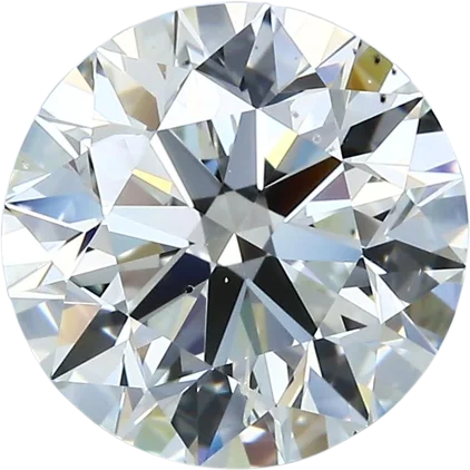 4.01 Carat J SI2 Round Natural Diamond