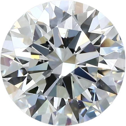 4.08 Carat J SI1 Round Natural Diamond