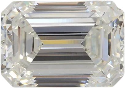 5.05 Carat H VS1 Emerald Lab Diamond