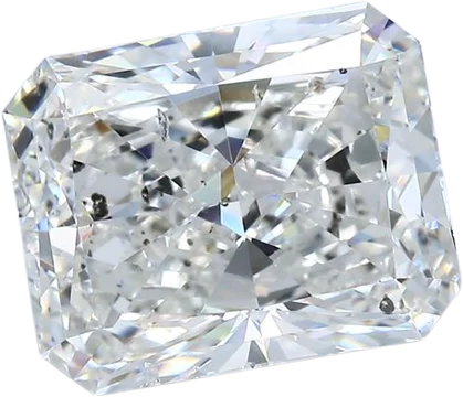 5.24 Carat H SI2 Radiant Natural Diamond