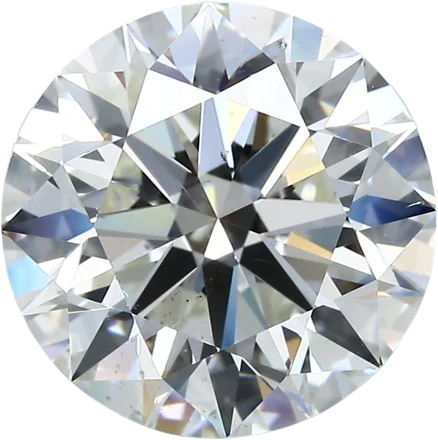 5.24 Carat I SI1 Round Natural Diamond