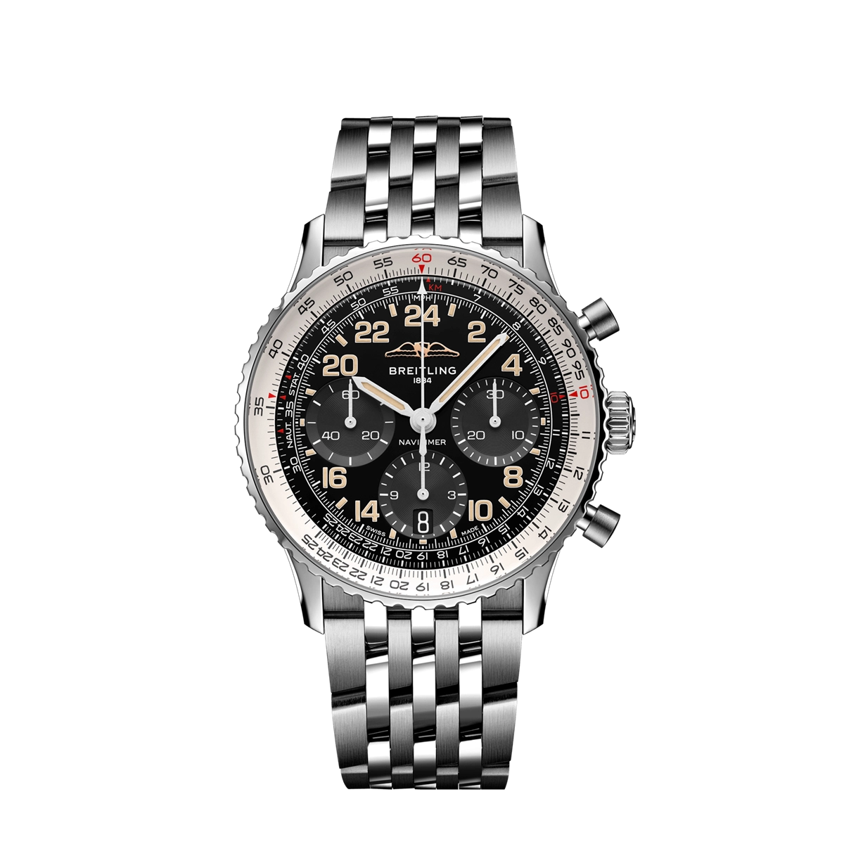 Breitling Navitimer B02 Chronograph 41 Cosmonaute LE - Black Dial