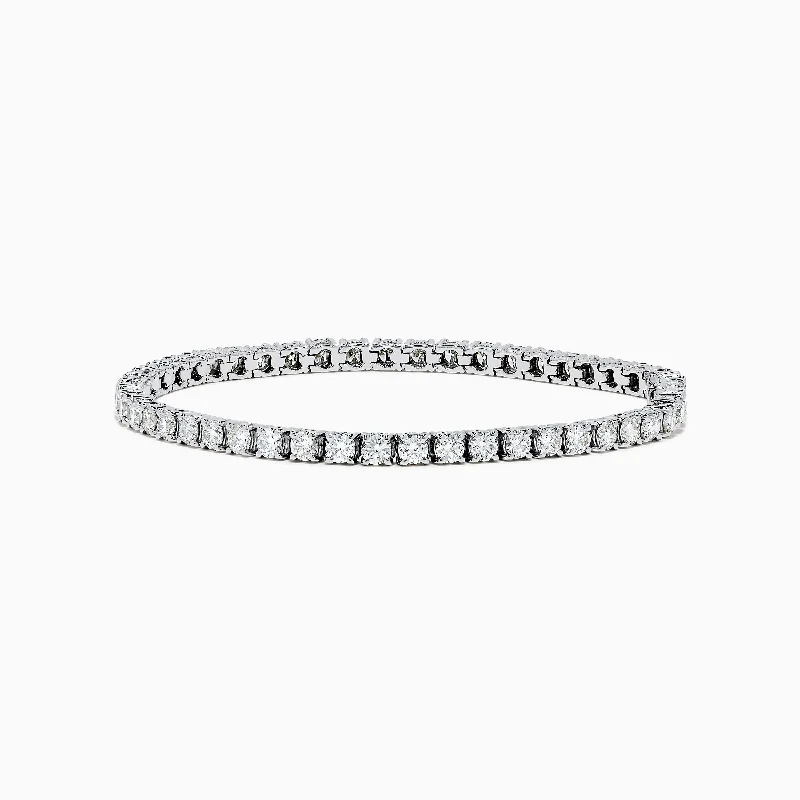 Pave Classica 14K White Gold Diamond Tennis Bracelet