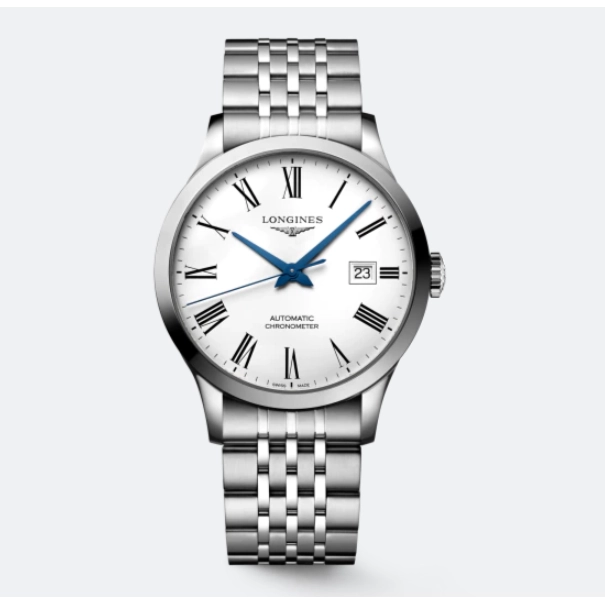 Longines Record Collection Stainless Steel 40mm Automatic