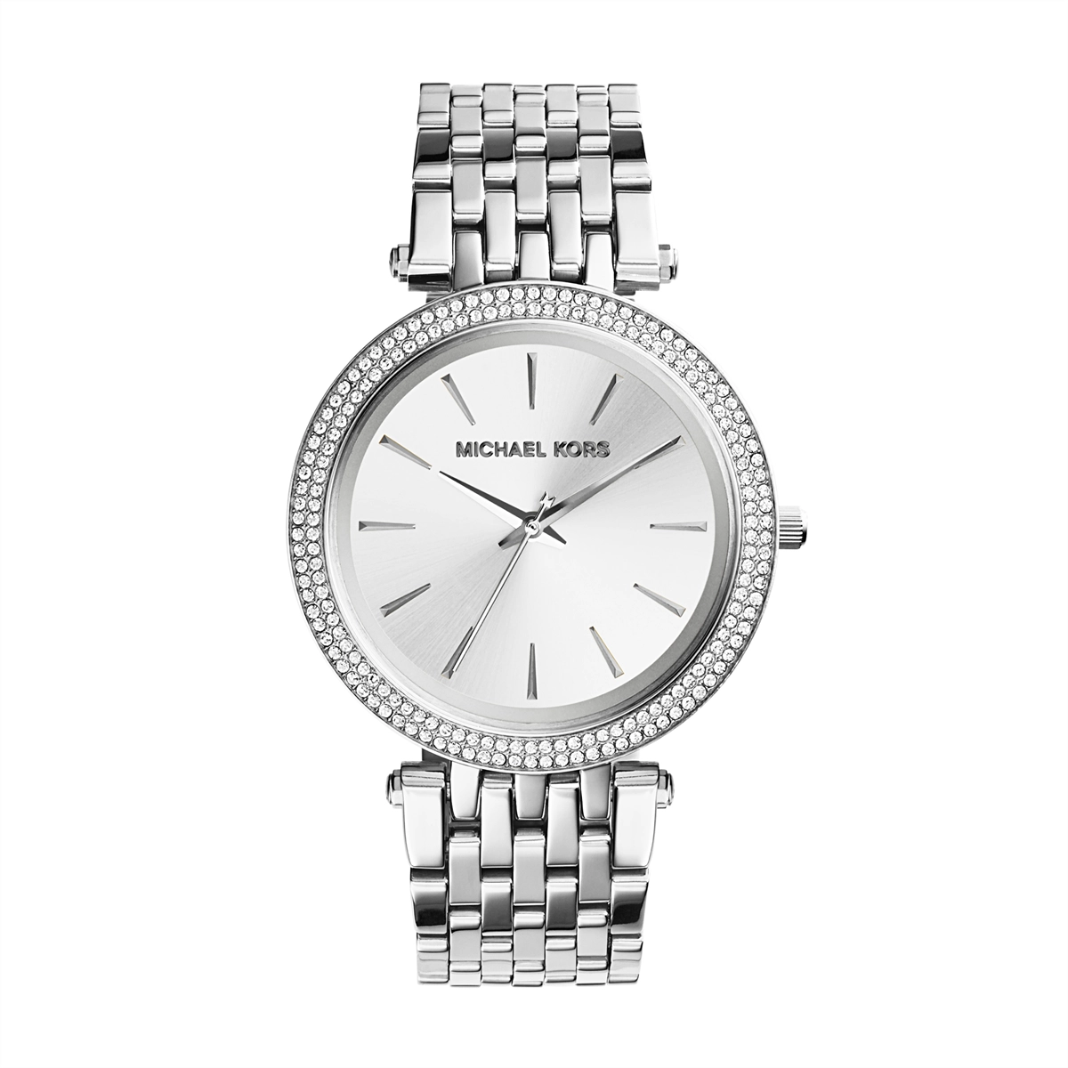 Michael Kors Darci Watch Silver Dial Stainless Steel 39mm Quartz