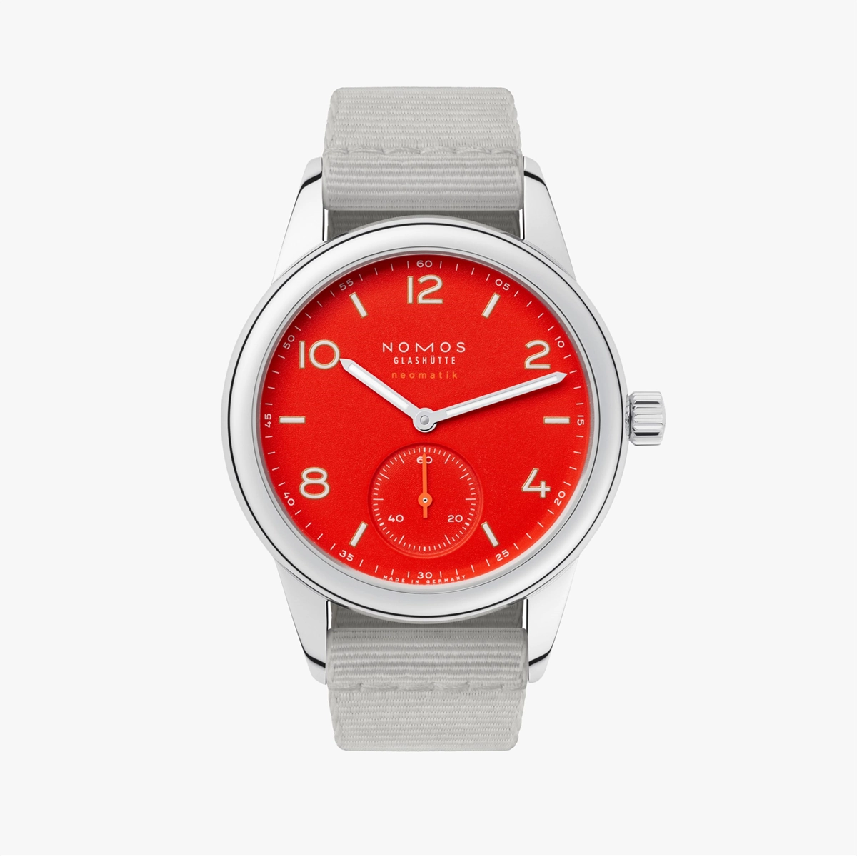 NOMOS Glashütte Club Neomatik Siren Red 37mm