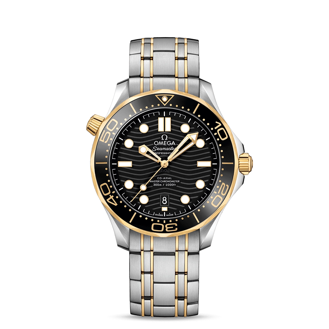 Omega Seamaster Co-Axial Chronometer Steel and Gold 42mm