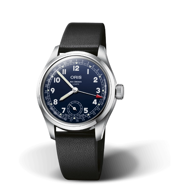 Oris Big Crown Pointer Date Caliber 403 Steel Blue Dial 38mm Automatic