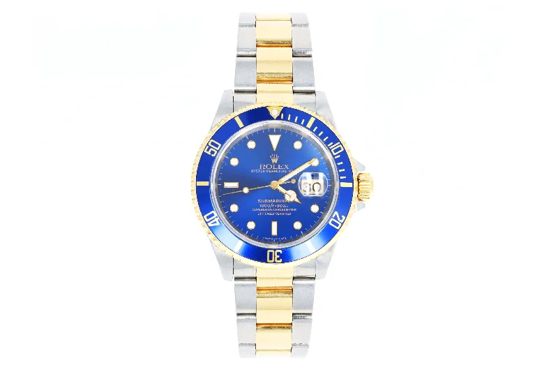 Rolex Submariner Two Tone 18K and Stainless Steel 16613