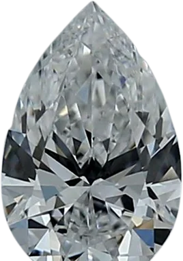 0.51 Carat D vvs1 Pear Lab Diamond