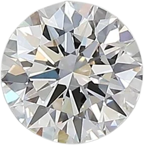 0.53 Carat D vvs1 Round Lab Diamond