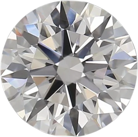 0.71 Carat D VVS2 Round Lab Diamond