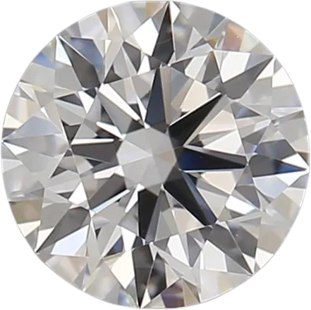 0.71 Carat D VVS2 Round Lab Diamond