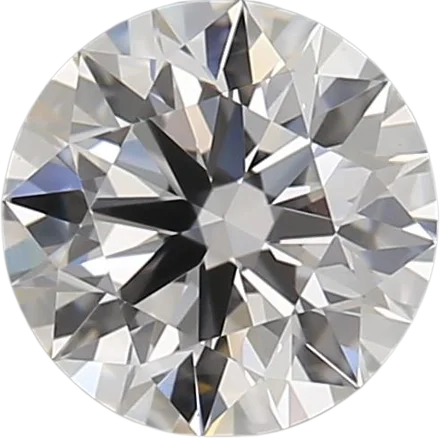 0.71 Carat D VVS2 Round Lab Diamond