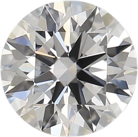 0.73 Carat D VVS2 Round Lab Diamond