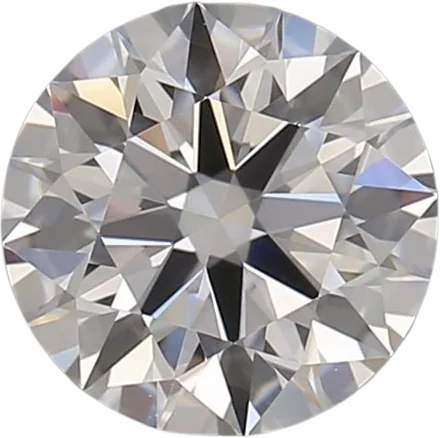 0.73 Carat D VVS2 Round Lab Diamond