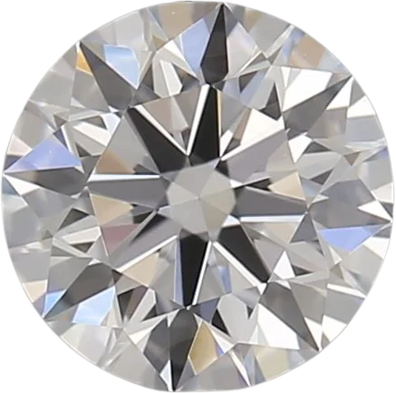 0.74 Carat D VVS2 Round Lab Diamond