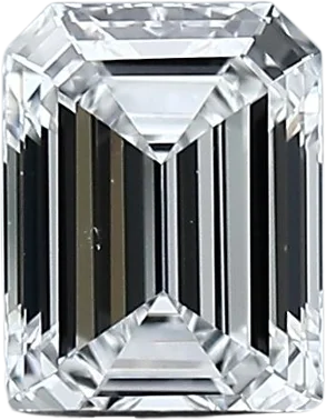 1.01 Carat D VVS1 Emerald Lab Diamond