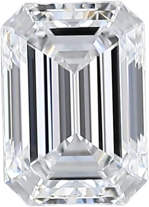 1.01 Carat D VVS1 Emerald Lab Diamond