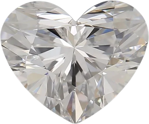 1.01 Carat D VVS1 Heart Lab Diamond