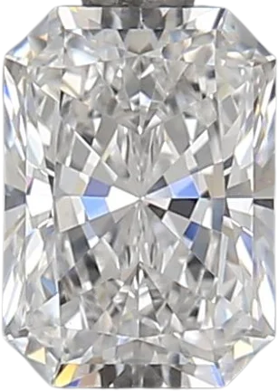 1.02 Carat D VVS2 Radiant Lab Diamond