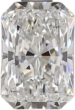 1.02 Carat D VVS2 Radiant Lab Diamond