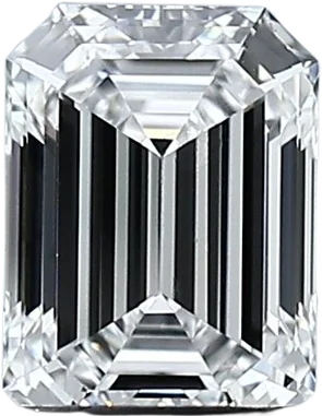 1.03 Carat D VVS2 Emerald Lab Diamond