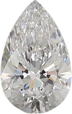 1.04 Carat D VVS2 Pear Lab Diamond