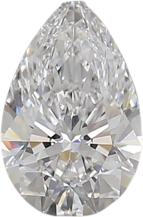 1.05 Carat D VVS2 Pear Lab Diamond