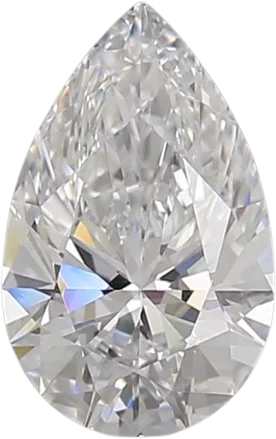 1.19 Carat D IF Pear Lab Diamond