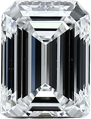 1.21 Carat D VVS2 Emerald Lab Diamond