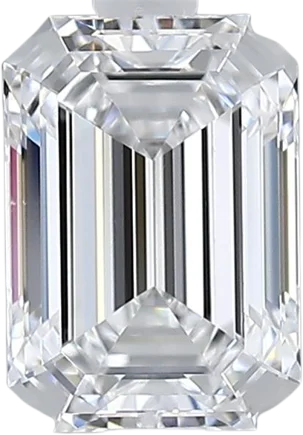 1.32 Carat D VVS1 Emerald Lab Diamond