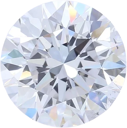 1.5 Carat F SI1 Round Lab Diamond