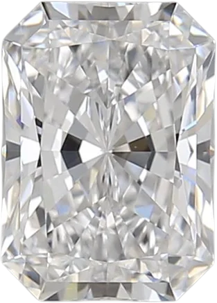 1.54 Carat D VVS1 Radiant Lab Diamond