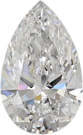 1.55 Carat D VVS2 Pear Lab Diamond