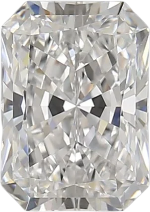 1.57 Carat D VVS2 Radiant Lab Diamond