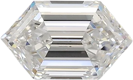 1.7 Carat D vvs1 HEXAGON Lab Diamond